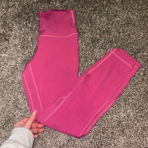 Pink Lululemon Leggings